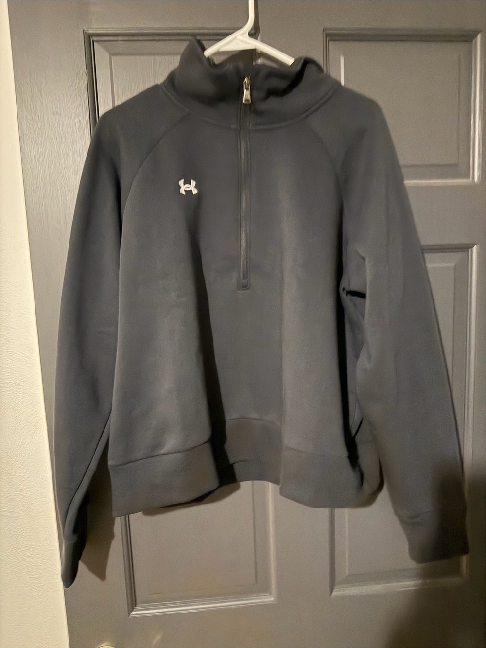 Under Armour Women’s Black Half-Zip Pullover Hoodie